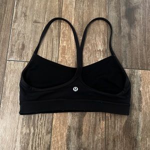 Black Lululemon Flow Y bra